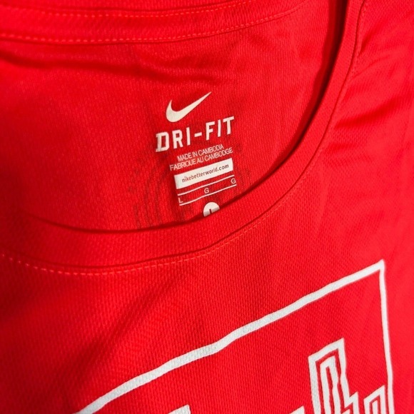 Nike Women's T-Shirt Size L Dri-Fit Portland To Coast 2018 Walk Relay Pink - Picture 3 of 6